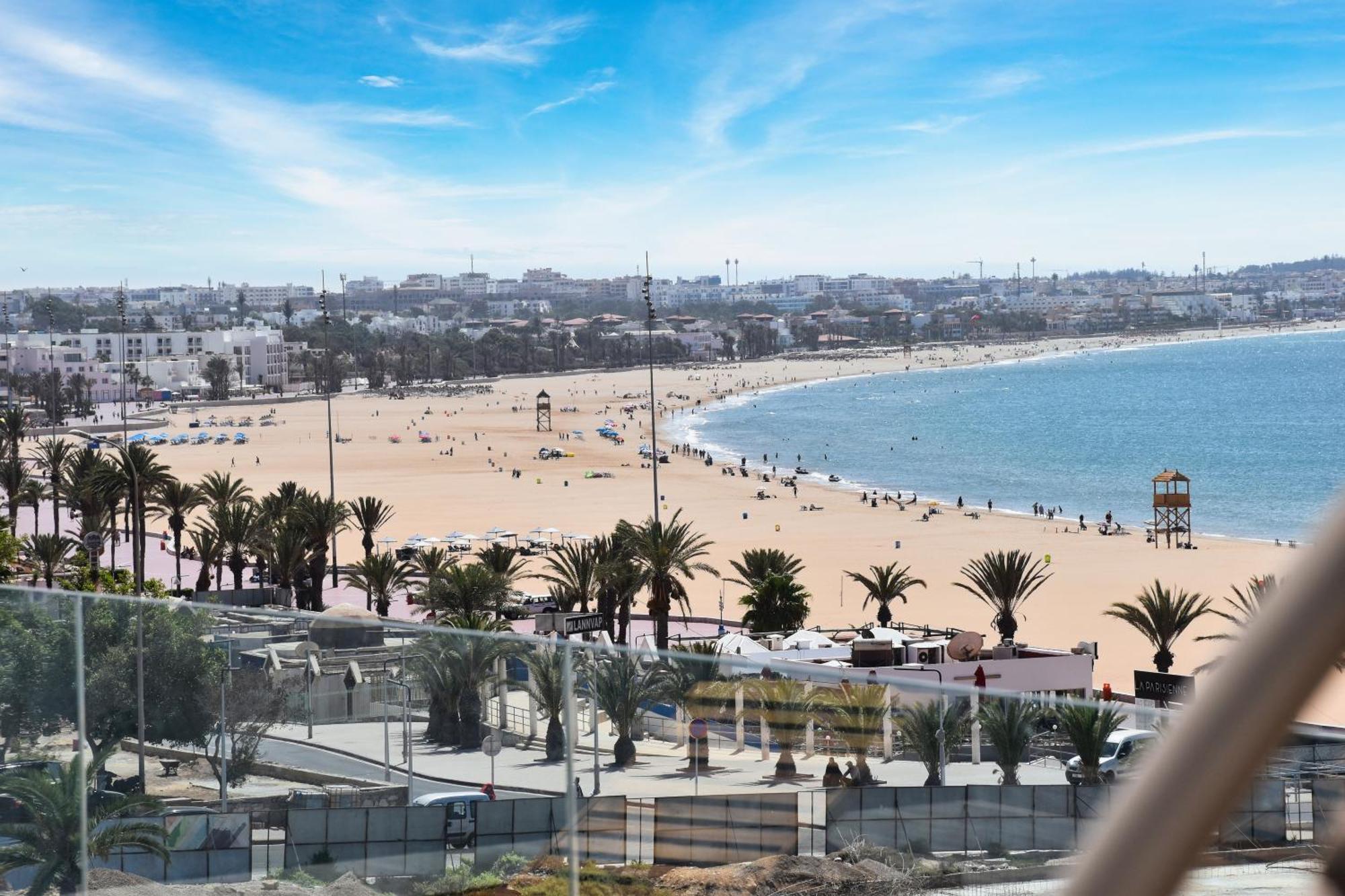 Luxury Seafront Appartement 6-7P Agadir Extérieur photo