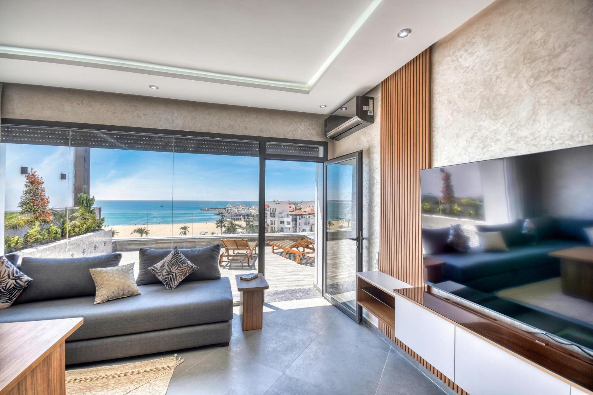 Luxury Seafront Appartement 6-7P Agadir Extérieur photo