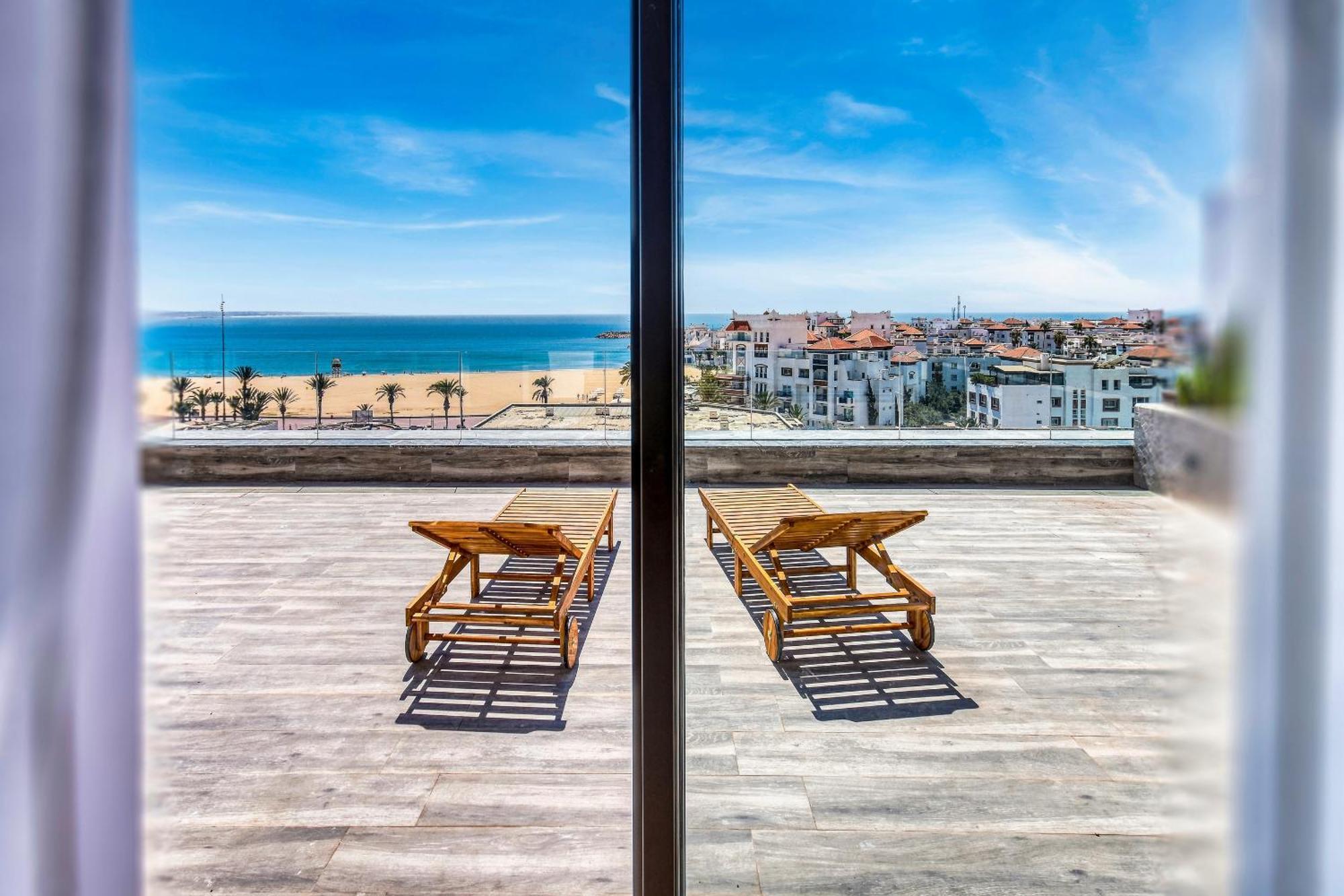 Luxury Seafront Appartement 6-7P Agadir Extérieur photo