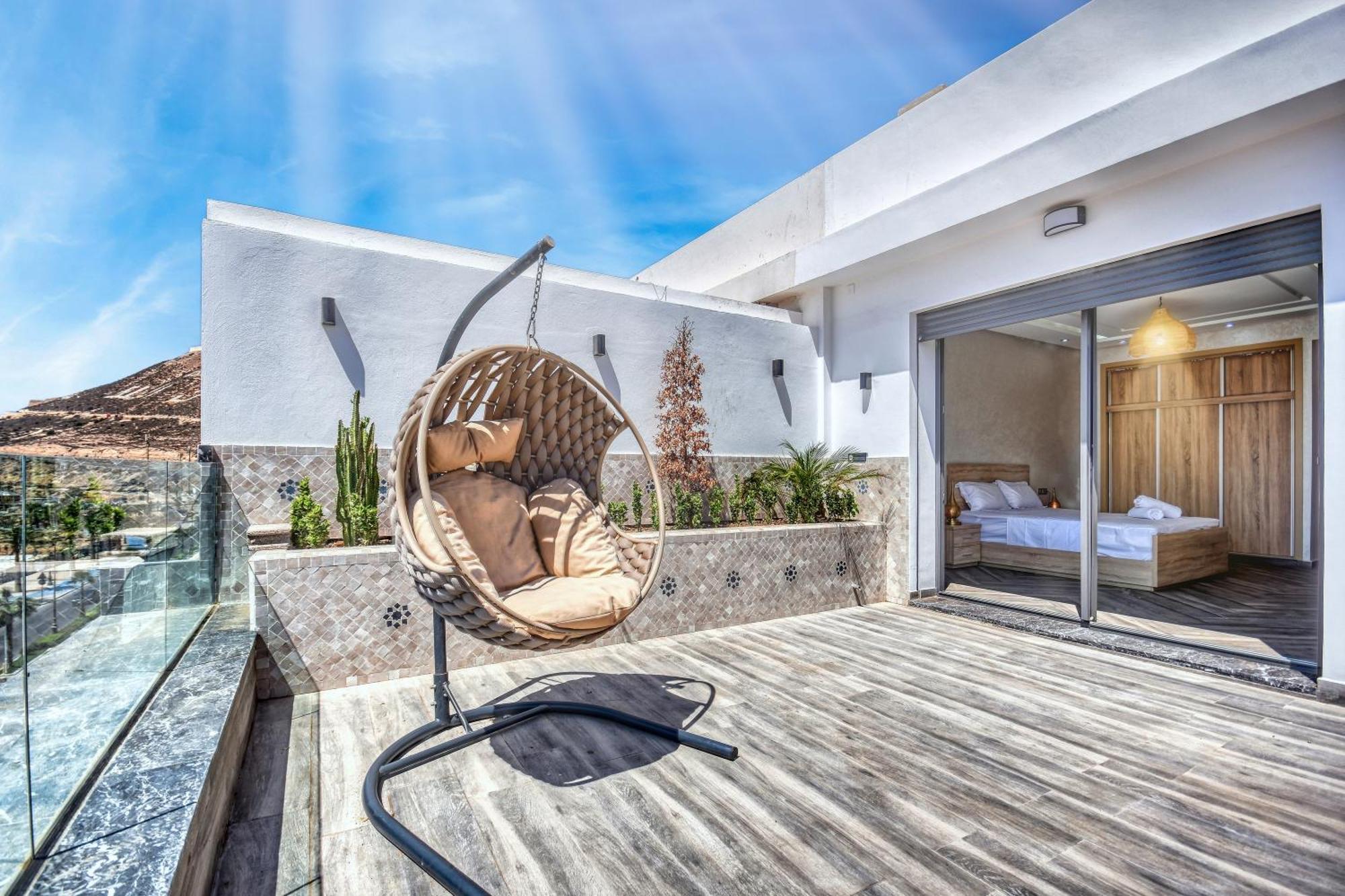 Luxury Seafront Appartement 6-7P Agadir Extérieur photo