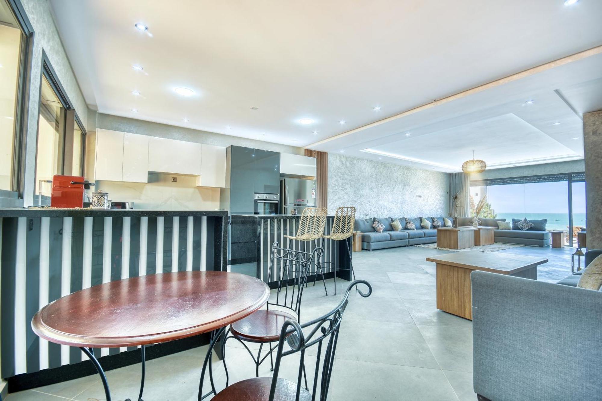Luxury Seafront Appartement 6-7P Agadir Extérieur photo